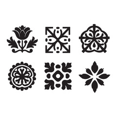 Elegant Ornament Element Vector Collection for Decorative, Branding, Packaging, and Stationery Projects.
