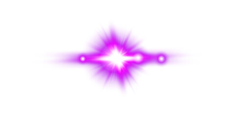 Soft Purple Sunbeam with Optical Glow and Halo Light for Warm Summer or Heavenly Background Decoration