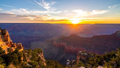 Grand Canyon sunset vista