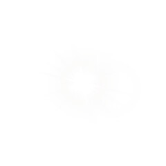 Shiny White Star Light Flare. White Glow Sparkle Effect for Magic Design Elements