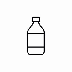 soda bottle icon sign vector