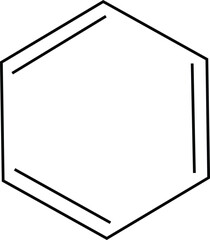 Benzene Chemical Structure | Aromatic Hydrocarbon Benzene | Benzene Skeletal Structure