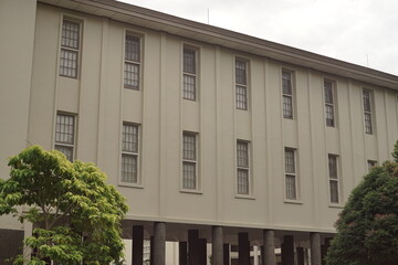 Architectural Facade A Serene Exterior View of a Building