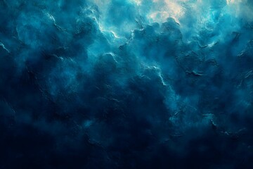 Fototapeta premium A captivating abstract image featuring swirling shades of blue and white creating a nebula effect