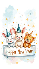 Happy New Year, New Year evening, new year sale, new year banner, new year card, 2026, new year evening, new year poster, new year banner, holiday, new, year, sign, celebration, neon, new year, night,