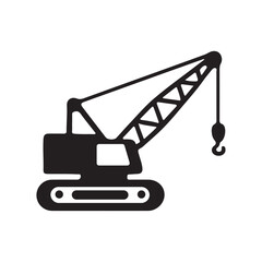  Crawler Crane Machine © creative kazi