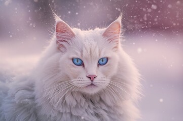 Ghostly feline captured on a shallow depth of field shot using an 85mm f1.2 lens at f1.2.