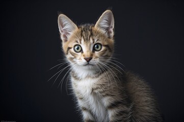 Obraz premium Adorable domestic feline