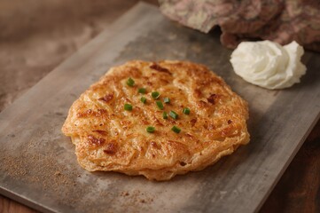 Korean Style Savory Pancake, Asian Dish