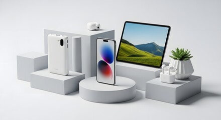 Photorealistic Whisk with Flour Dust on Wooden Kitchen Table, Baking Ingredient Preparation