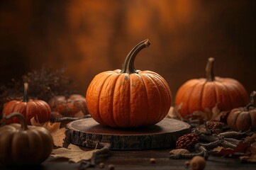 Gourd Placed on a Surface