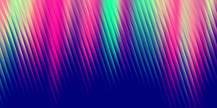 Diagonal lines of vibrant colors blending from top left to bottom right in an abstract design