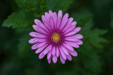 Obraz premium Background of purple chrysanthemum blooms with floral texture, spring and summer vibes, nature's beauty in the garden