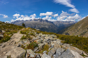 Chamonix Montblanc Beautiful Alpine Mountain