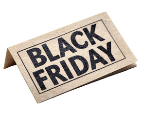 Black Friday Sale Tag