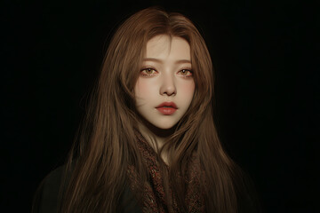 woman, beauty