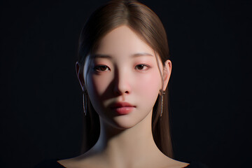 woman, beauty