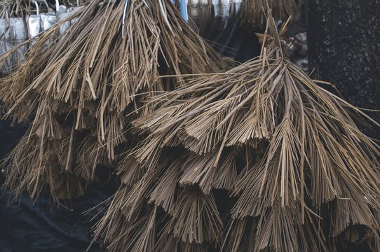 Spring market features traditional Easter palms called verbos