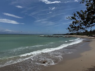 beach and sea