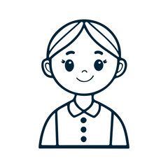 Child Cartoon Face Illustration