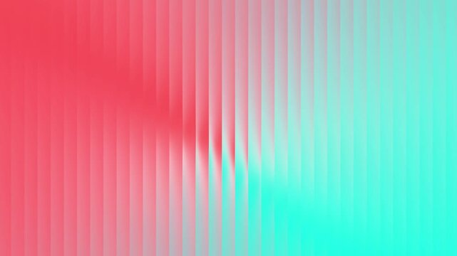 Vertical lines with turquoise and red gradient background