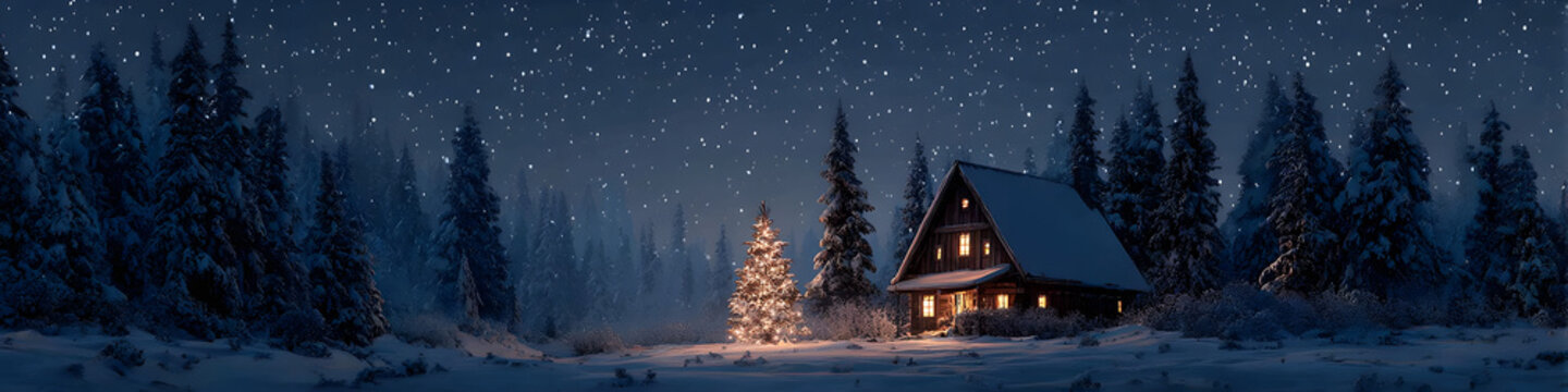 Snowy Cabin Night Images – Browse 99,100 Stock Photos, Vectors, and ...