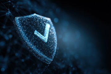 Digital Shield:Cybersecurity Concept, Data Protection, Network Security,  Privacy,  Safety,  Technology,  Innovation,  Digital Transformation,  Abstract,  Futuristic