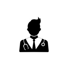 Doctor icon design template vector isolated illustration
