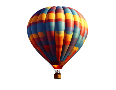 Hot air balloon, PNG