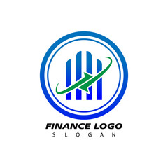 Finance and Accounting Logo Design Vector