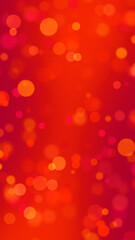 autumn orange and golden yellow colors bokeh lights glowing astract , christmas and thanksgiving fall vertical social media season background	