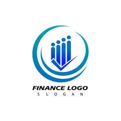 Finance and Accounting Logo Design Vector