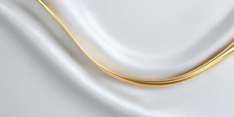 Black friday Luxury minimal for fashion or tech, Luxury minimal fashion tech design with black and gold wave on smooth white background for Friday