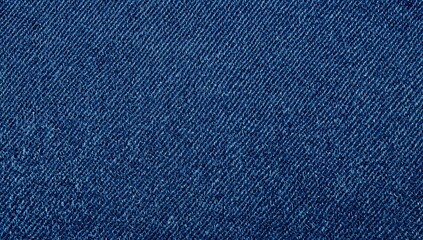 Detailed view of blue denim material highlighting natural creases and vibrant hues, perfect for fashion, fabric, and artistic design applications.