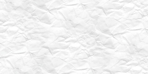 crumpled paper background. white paper texture background.	
