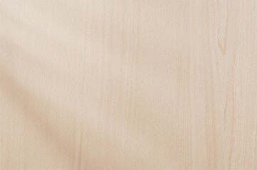 Fototapeta premium Continuous light beige wood finish featuring a fine, uniform grain and silky surface