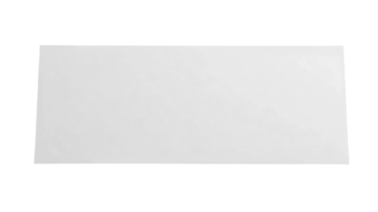 Paper Table Card Horizontal isolated on transparent background