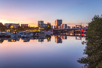 Canal Saint-Felix in Nantes