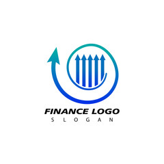 Finance and Accounting Logo Design Vector