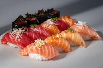 Traditional Japanese Cuisine: Sushi Delights