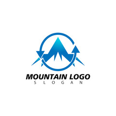 Mountain Logo Vector Design Template