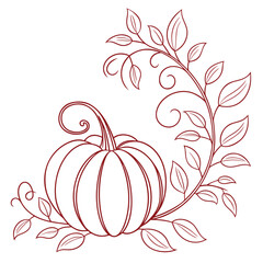 Minimalist continuous line drawing illustration