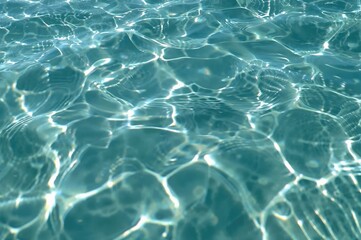 Obraz premium Clear ocean water surface texture backdrop