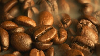 coffee beans on the ground