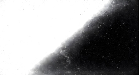 A white and black gradient monochrome grainy background, mimicking the look of a star-filled night sky, with the grain representing distant stars create with ai
