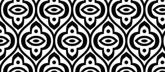 abstract geometric seamless pattern