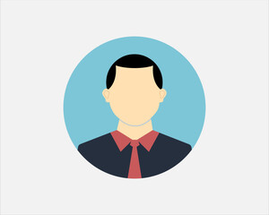 Person avatar icon design vector for multiple use 