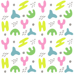 abstract seamless pattern