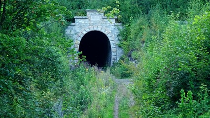 Mysterious Tunnel Entrance to Cold War Era Secret Military Intelligence Underground Facility Bunker...
