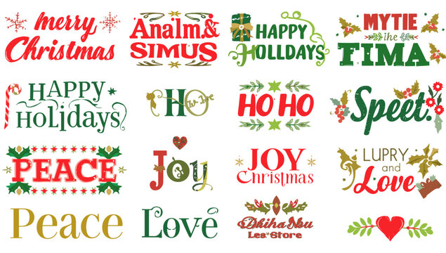 Merry christmas happy holidays joy love peace hoho speet lupry tima simus analm mytie dhiha bu lea store
